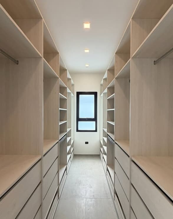 Vestidor moderno a medida